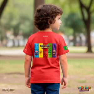 Camiseta Infantil LUCI LUCI A TURMA - AMOR (LUCS) - Imagem 2