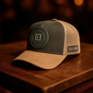 Boné Luxo Versão Bege/Cinza Limited - LUCS